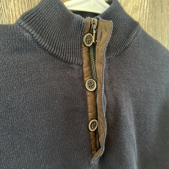 Refectory British Inspired men’s navy sweater, S - Picture 6 of 6